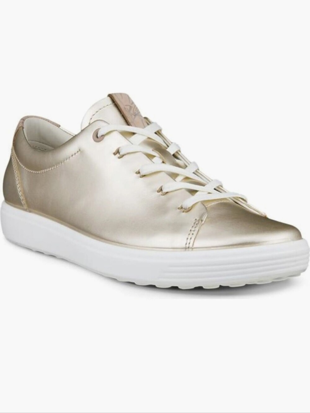 ECCO Women’s Light Gold Sneaker Size 9/40 NWT